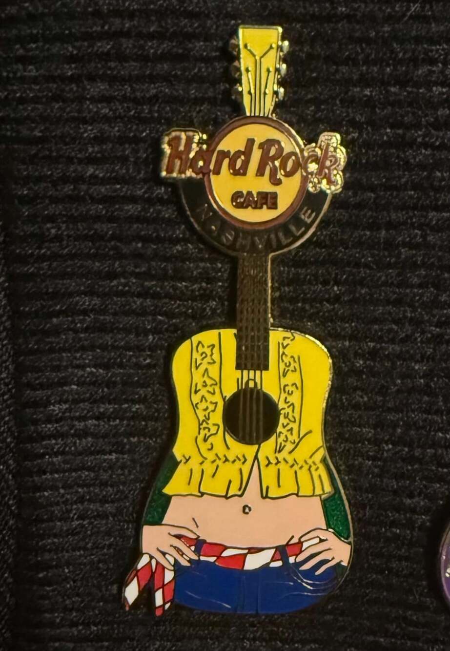 Hard Rock Cafe Nashville Guitar Pin